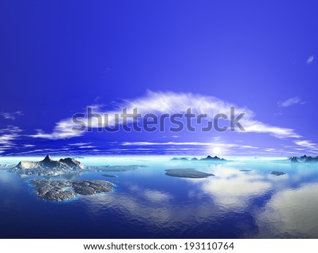 An image of Ocean spreading