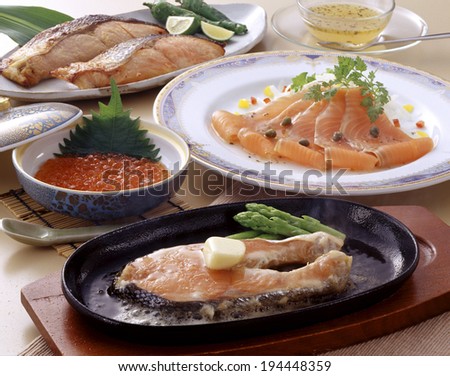 An image of Salmon dish