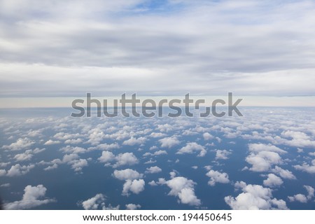 Sea and the sea of __clouds which to command