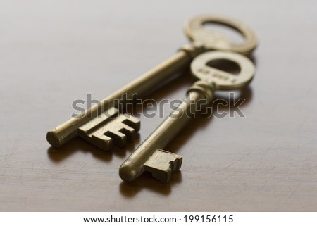 An Image of Old-Time Key