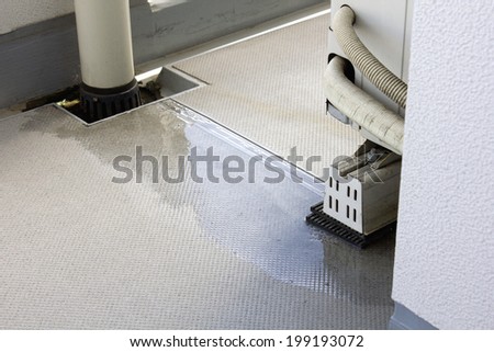 Drain Water Coming Out From Air Conditioner