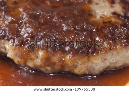 An Image of Hamburger Steak