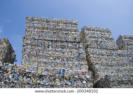 An Image of Recycling Can