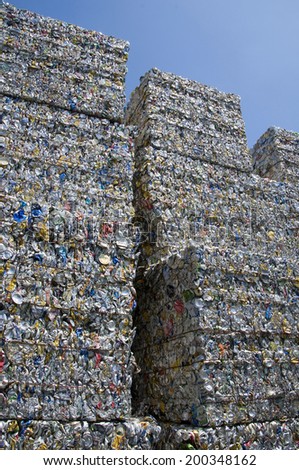 An Image of Recycling Can