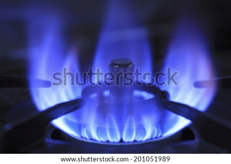 An Image of Gas Flame