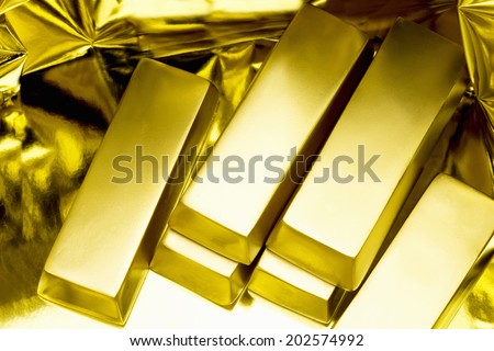 An Image of Gold Bullion