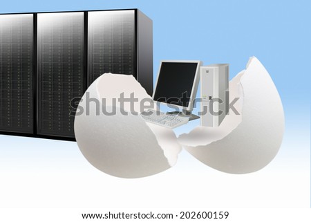 An Image of Personal Computer