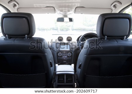 Interior Of The Car