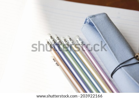 Pencil Case And Pencil