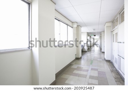 Corridor Of The School