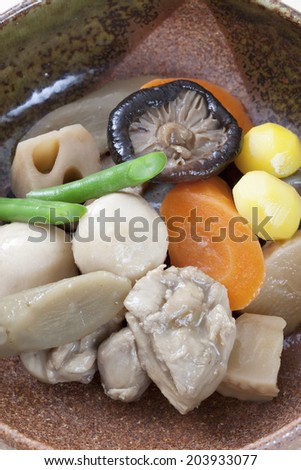An Image of Boiled Dish