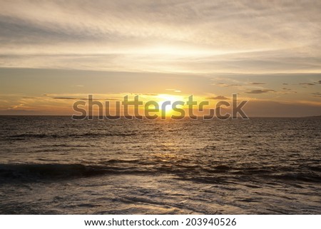 An Image of Sun And Sea