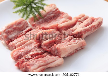 An Image of Rib Meat