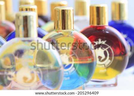 An Image of Color Bottle