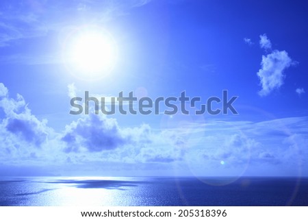 An Image of Sun And Sea