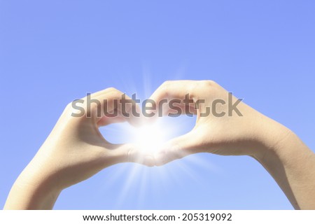Sun And Heart Mark