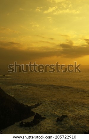 The Morning Sun Of Ashizuri Cape