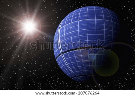 Solar Panels And Space