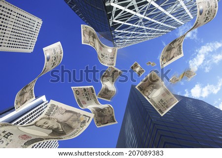 An Image of Money And Building