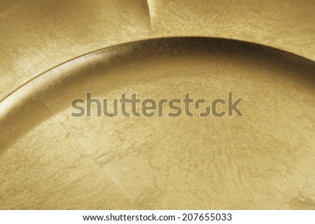 An Image of Gold Dish