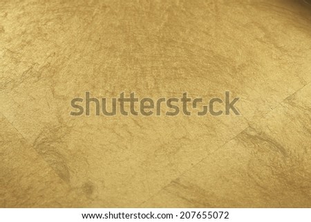 An Image of Gold Dish
