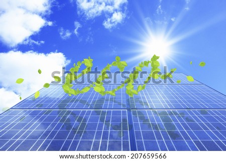 Solar Panel And Eco-Friendly Image