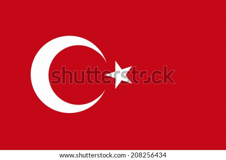 The National Flag Of Turkey