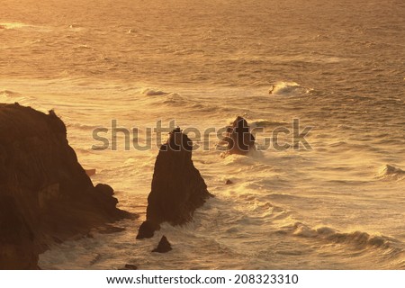 Sheer Cliff Of The Tango Peninsula