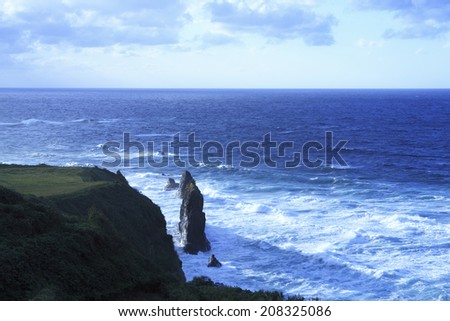 Sheer Cliff Of The Tango Peninsula