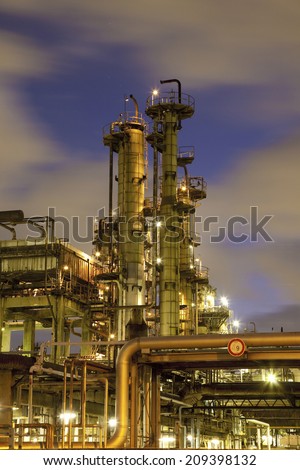 The Factory At Night