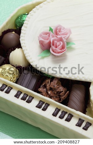 The Piano-Shaped Chocolate Gift