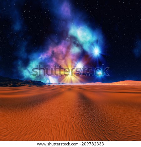 The Sand Dunes Of The Universe