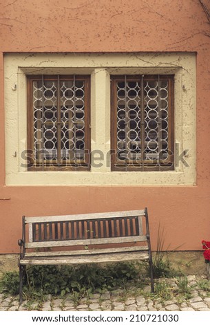 An Image of Bench And Window