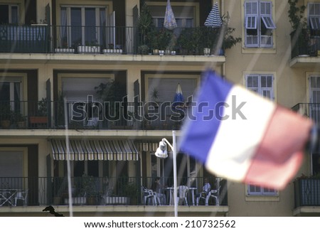 Apartments And French Flag