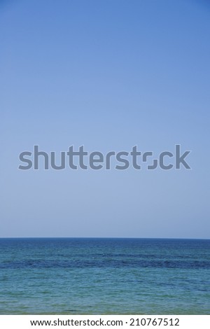 The Horizontal Line Of The East Sea