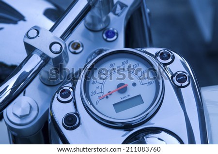 Speedometer Of A Bike