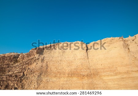 Sand Mountain, which occurred the deposition of sand becomes Scenic Nature.