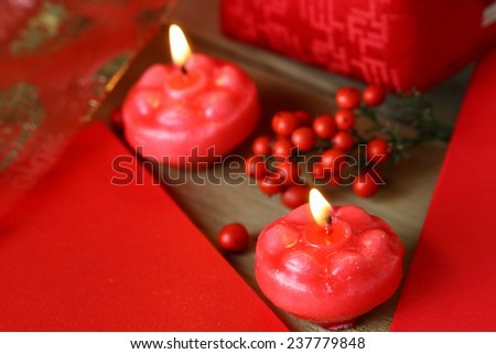 Red cards and red candles