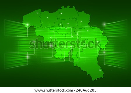 Belgium Map World map News Communication delivery green