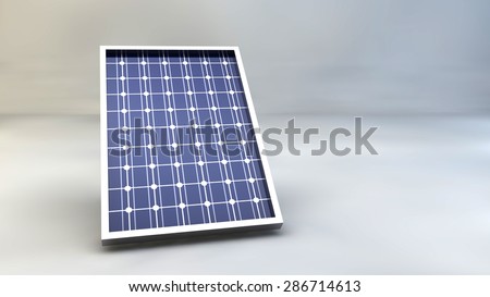 Solar Panel Solar Panel Solar Energy Environment Environmentalism 3D