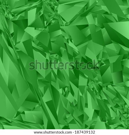 Green abstract rectangle pattern background - jpeg version