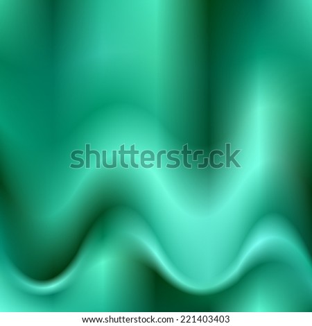 Turquoise abstract wave background