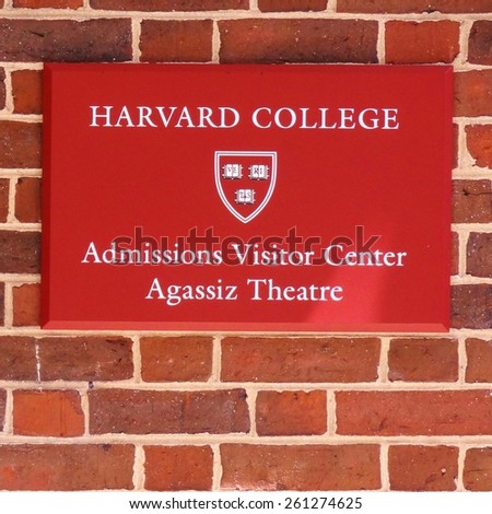 CAMBRIDGE, MA -CIRCA MAY 2011- Editorial: Located in Cambridge, Massachusetts, Harvard is the most famous university in the world. Admission to Harvard College is highly selective.