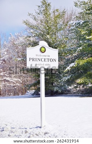 The town of Princeton, New Jersey, home to Princeton University