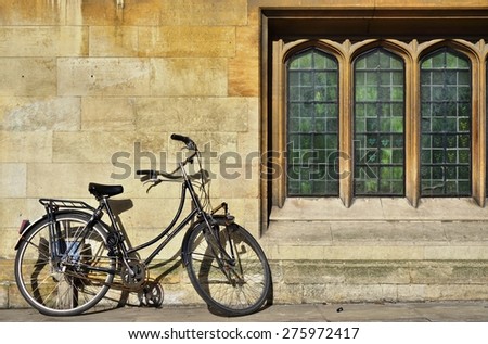 CAMBRIDGE, ENGLAND -12 MARCH 2015- The city of Cambridge, located in East Anglia on the river Cam in England, is home to the University of Cambridge founded in 1209.