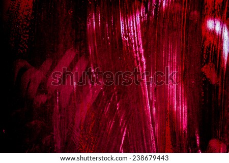 Close up of  red coating metal texture background