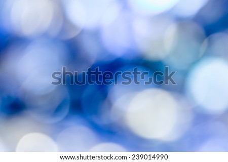 Abstract background of the lights  blur background ,Blue and white
