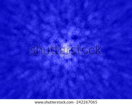 blue background with rays