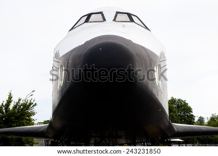 Decommissioned Russian Space Shuttle - Moscow