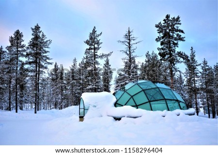 The Glass Igloo that gives you a cozy stay that you will remember it eternity at Lapland Finland